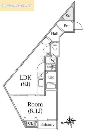 ベイホーム市川の物件間取画像